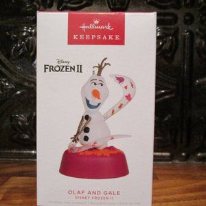 Hallmark 2022 Keepsake Ornament Olaf And Gale NWT